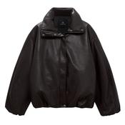 Cyrus Black Recycled Leather Jacket image