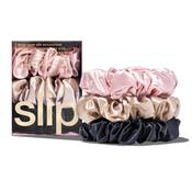 Large Scrunchies- Set of 3 Multi image