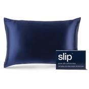 Queen Silk Pillowcase Navy image