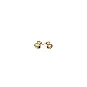 Gold Duo Oval Studs image