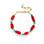 Red Crush Bracelet Gold image