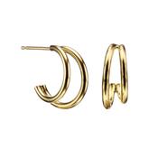 Duet Hoops Gold image