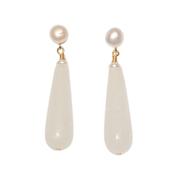 Quartz Drop Earrings image