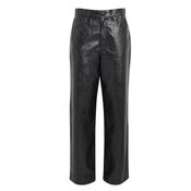 Faux Leather Shea Pants Black