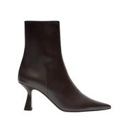 Vivi Moka Leather Ankle Boots image