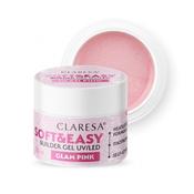 Claresa SOFT&amp;EASY builder gel glam pink 90g image