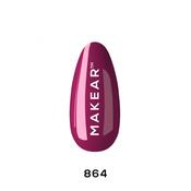 864 Holly Red UV Gel Polish 8ml Makear image