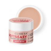 Claresa SOFT&amp;EASY builder gel LIGHT BEIGE 90g