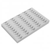 Mini Nail Buffer Clavier, buffing block, gray, 50pcs image