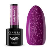 Claresa GEL POLISH Funky disco 5 Violet vinyl - 5g image