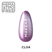 CL04 Paris Midnight Gel Polish Cat Eye UV/LED Glow in dark 8ml Makear image