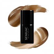 661 Linen Gloss Cat Eye Hybrid Nail Polish Semilac 7ml image