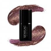 823 Meta Rose Cat Eye Hybrid Nail Polish Semilac 7ml image