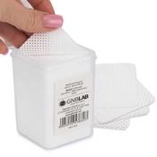 Dust-free perforated nail pads white 5x5 cm 200 pcs