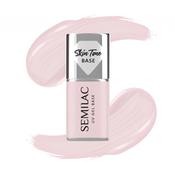 Semilac Skin Tone Cover Base Rose Beige 7ml image