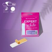 Staleks White Replacement Sleeves for EXPERT 51 Short Nail File (Grinder), 240 Grit (10 pcs.) image