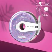 “Donut” EXPERT – Self-Adhesive White Abrasive Tape in Plastic Dispenser with Clip STALEKS PRO, Grit 240