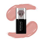 Semilac Hybrid Nail Polish Smart Extend 801 Soft Beige 7ml image