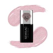 Semilac Hybrid Nail Polish Smart Extend 805 Dirty Nude Rose 7 ml image