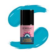 A706 Aegean Blue UV Hybrid Semilac 7ml image