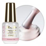 Rubber base S.O.S. Antidotum Pro Salon Molly Nails Powder Pink 15g image