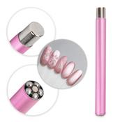 2-in-1 magnetizer roller AlleLac for cat eyes, pink