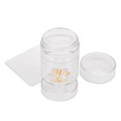 Silicone Stamp with Adjustable Size and Squeegee Molly Nails