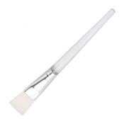 Brush for applying algae, masks, paraffin and wax - white