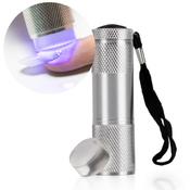 Mini LED/UV 9W nail flashlight with stamping tool image