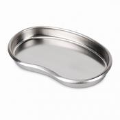 Silver metal tool tray