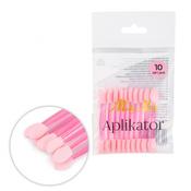 Molly Nails Powder Applicator Puppet, Pink, 10 pcs
