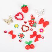 Nail art mix cassette, approx. 100 pcs