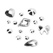 Molly Nails nail art rhinestones Silver mix 150 pcs image