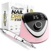 Professional Nail Drill FX 830 Clavier – 65W, Pink image