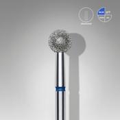 Diamond nail drill bit Staleks ball blue EXPERT (33)head diameter 5 mm image