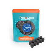 PodoCaps Clavier, Medisterill abrasive caps for pedicures, 10mm, 180 grit – 10 pcs. image