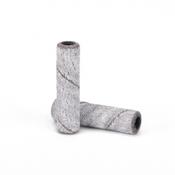 Manicure and Pedicure Mandrels, Long Cylinder Sanding Pads, 3mm, 180 Grit, White, 50 pcs. image