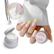 Professional 3-in-1 gel Baby Boomer Nailsology Clavier, Ombre, Art, Stamps, P10 „Vanille” 3g.
