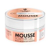 MOUSSE SCULPTURE GEL 01 Crystal Glass 15 ml VICTORIA VYNN