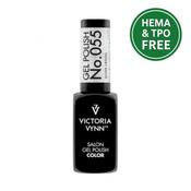 Gel Polish Color No. 055 Silver Cristal 8ml VICTORIA VYNN image