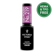 Gel Polish Color No. 219 Orchid Purple 8ml VICTORIA VYNN image