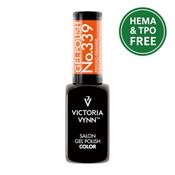 Gel Polish Color No. 339 Psycho Orange 8ml VICTORIA VYNN image