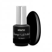 Elarto Stamp Nail Polish 02 Black 7ml image