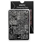 Elarto Stamping Plate No. 3 Floral Chic!