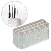 Brush Organizer Stand with Rhinestones