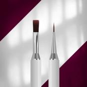 STALEKS EXCLUSIVE 08/03 Double-sided gel brush 10 mm / liner 10 mm image