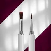 STALEKS EXCLUSIVE 08/03 Double-sided gel brush 10 mm / liner 10 mm image