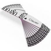 Nail file 10 pcs. Zebra Boat manicure P – 100/180 Clavier image