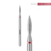 Elarto No23 Diamond Cuticle Drill Bit – Teardrop / Flame 2 × 9 mm