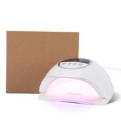 X20 MAX 258W UV/LED Nail Lamp – White Nail Curing Lamp with 3 m Cable for Gel Polish, Builder Gel &amp; Polygel image